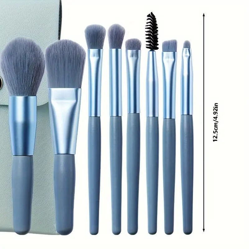 8-Piece Makeup Brush Set